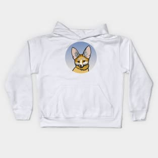 Fennec, desert fox, fox Kids Hoodie